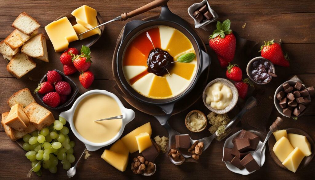 4 types of fondue