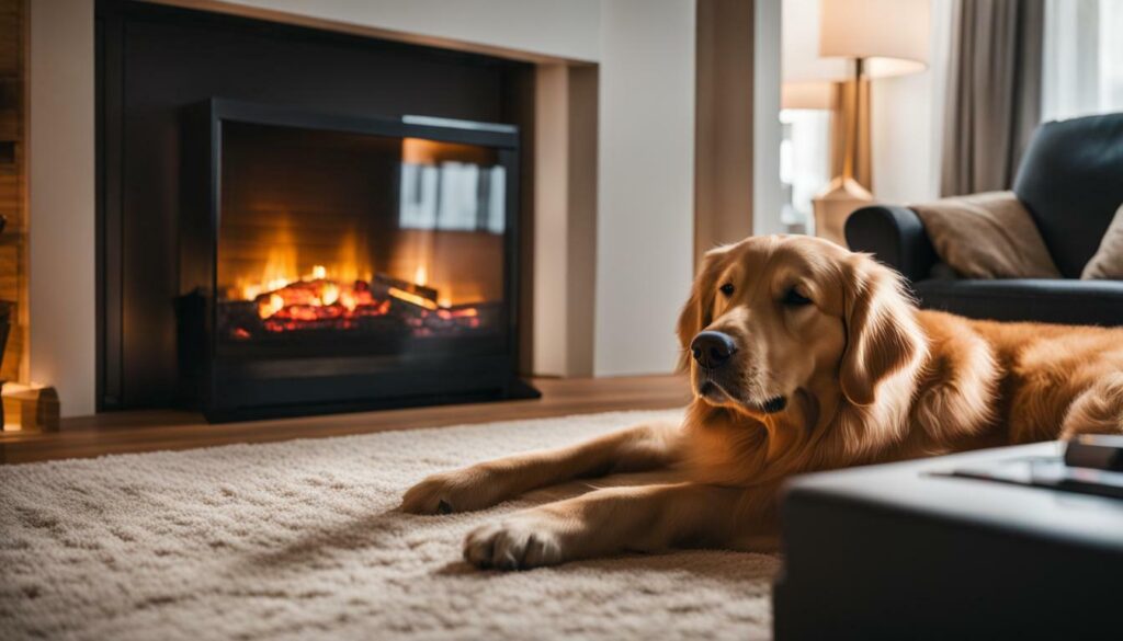 Electric Fireplace and Pet Safety