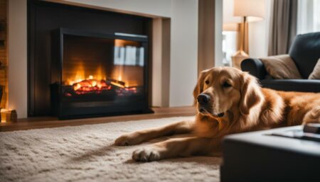 Electric Fireplace and Pet Safety