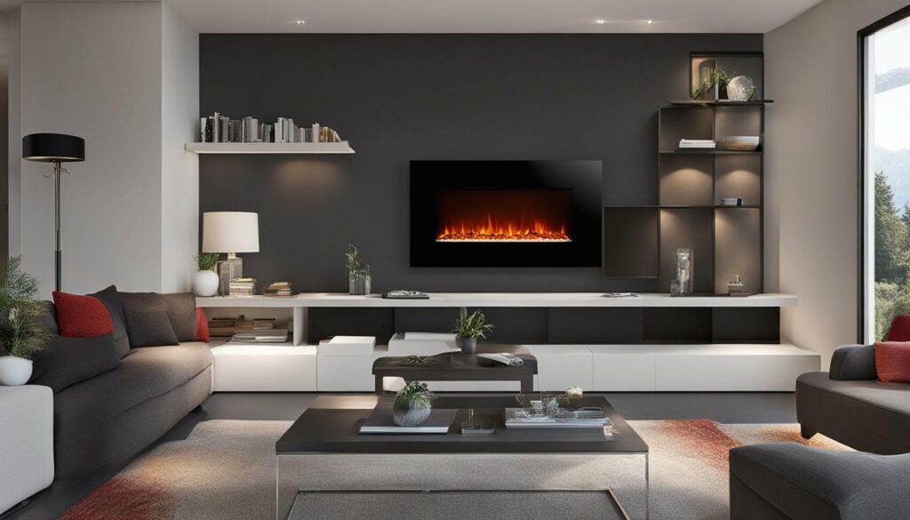 Features of Electric Fireplaces, easy installation