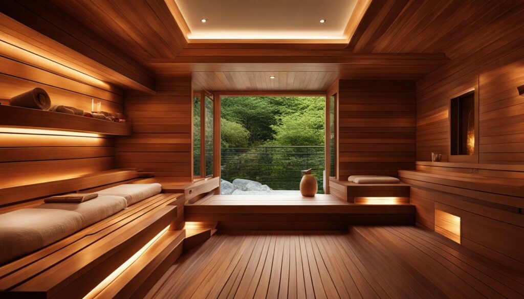Indoor sauna experiences