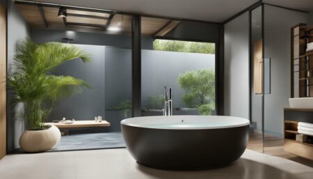 Japanese Tub Shower Combo