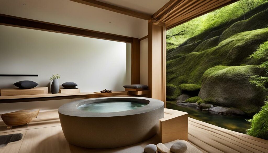 Japanese soaking tub