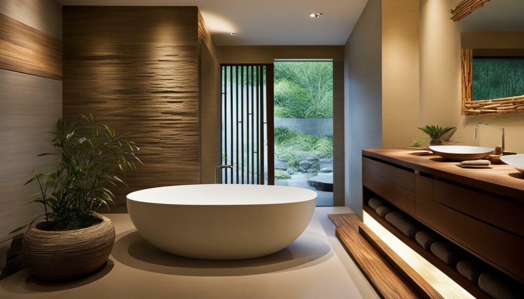 Japanese soaking tub