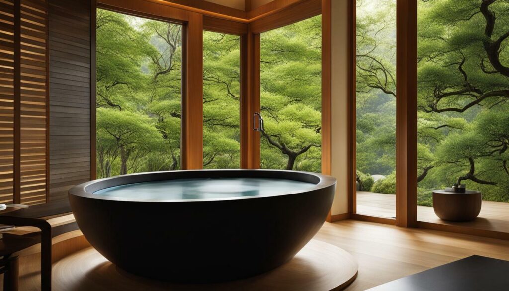 Japanese soaking tub freestanding