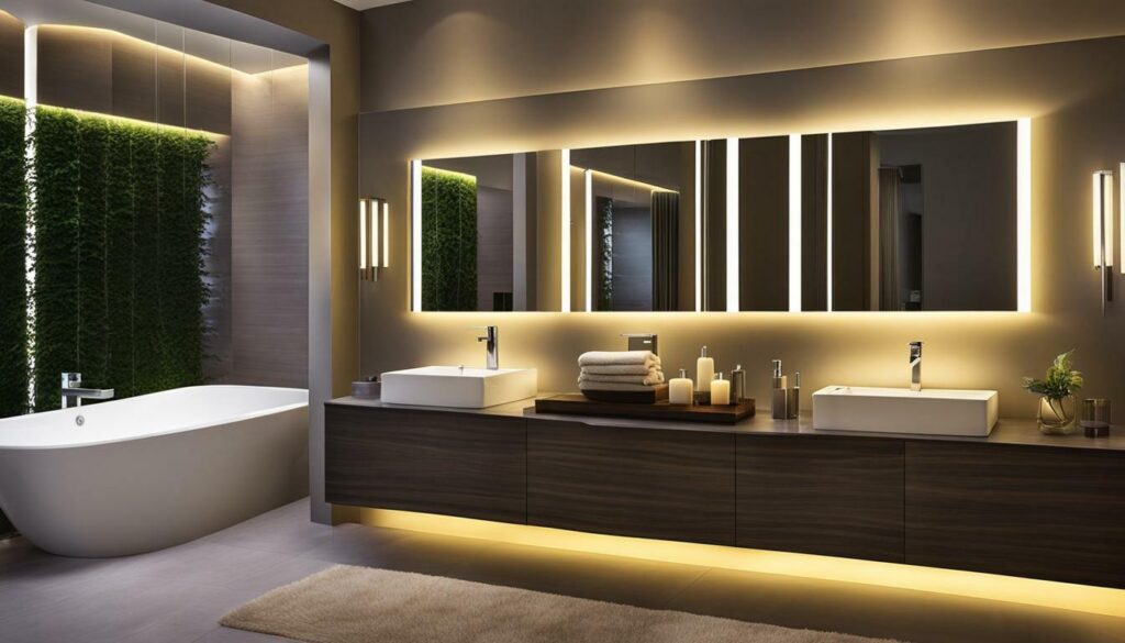 LED bathroom lighting