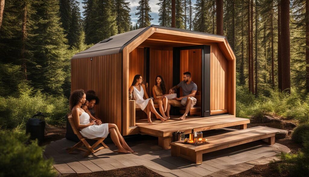 Luxury Portable Saunas