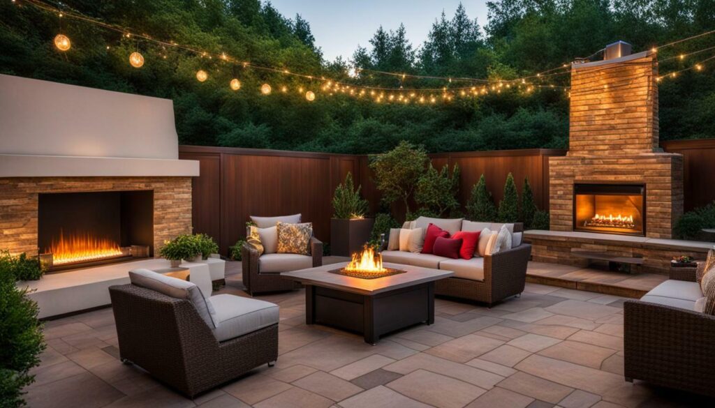 Outdoor Placement Ideas for Electric Fireplace