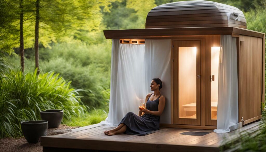 Portable Steam Sauna for Relaxation