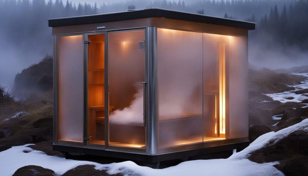 Portable steam sauna