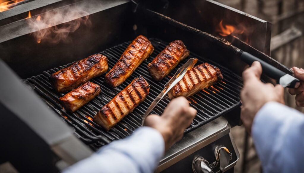 Smokeless grill precautions