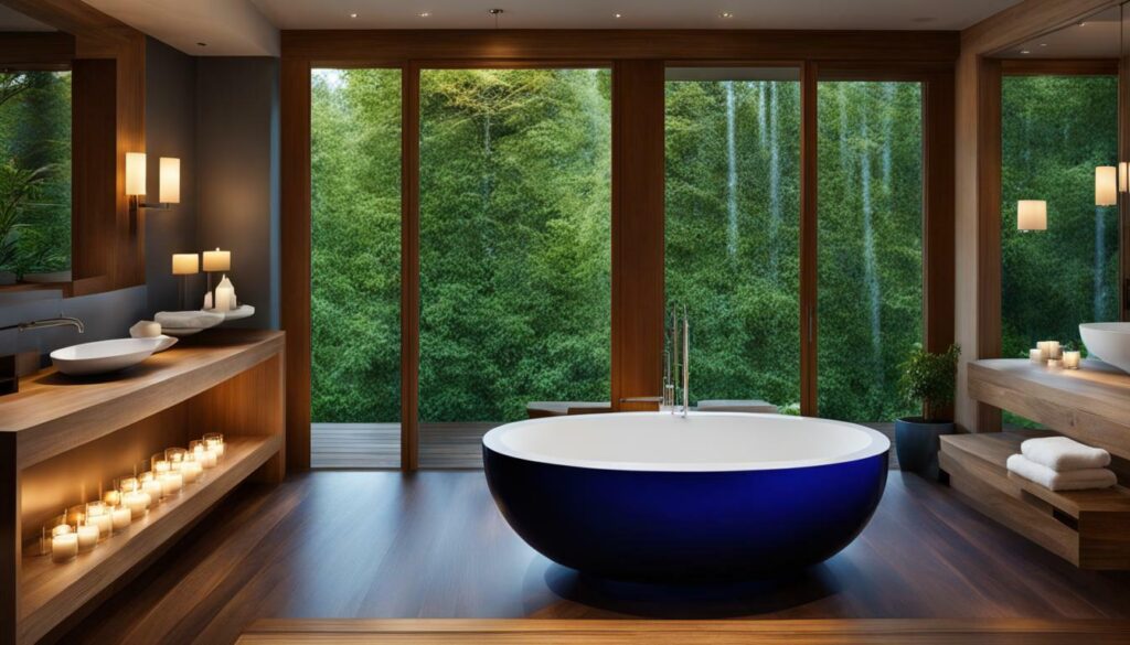 Spa soaking tub