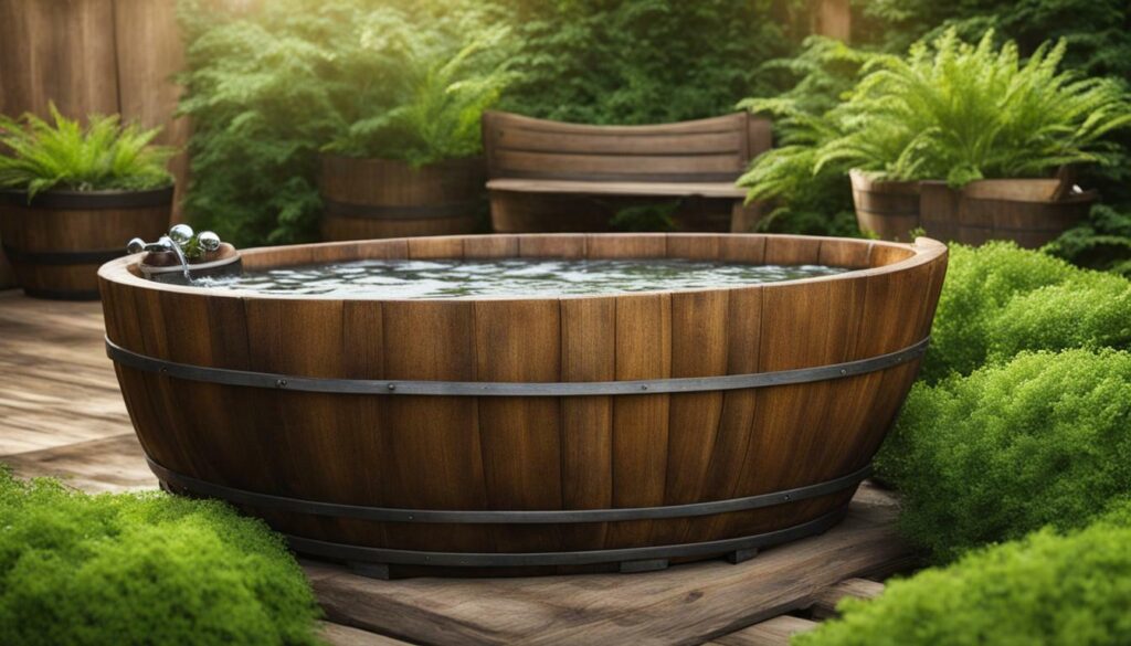Traditional Bath Barrel