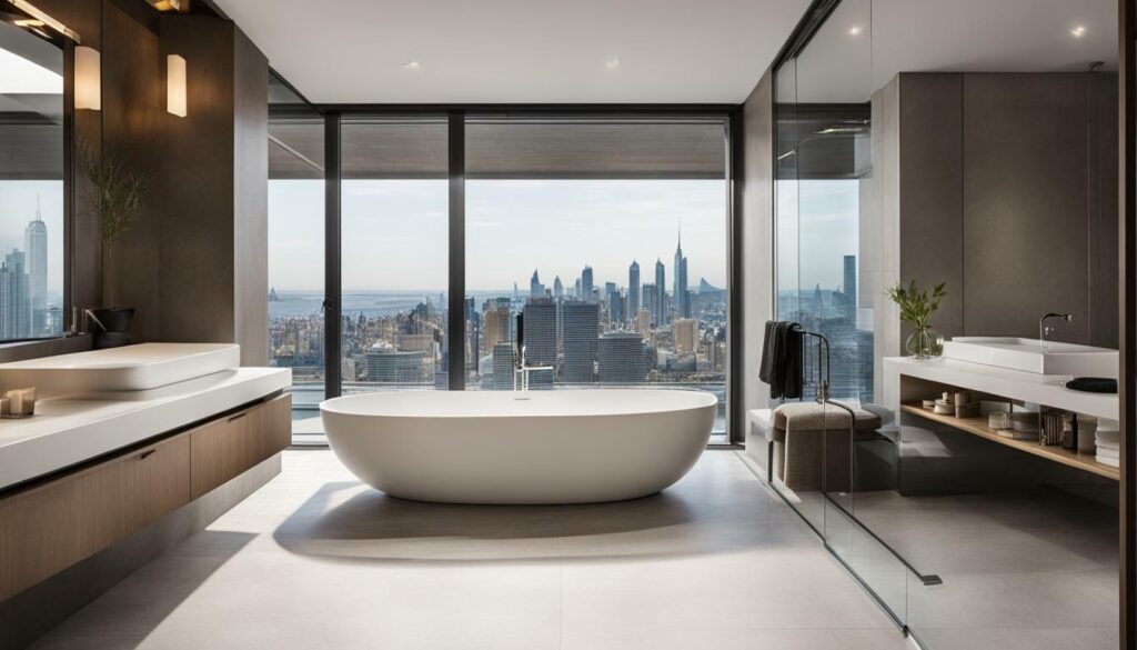 apartment bathtub design