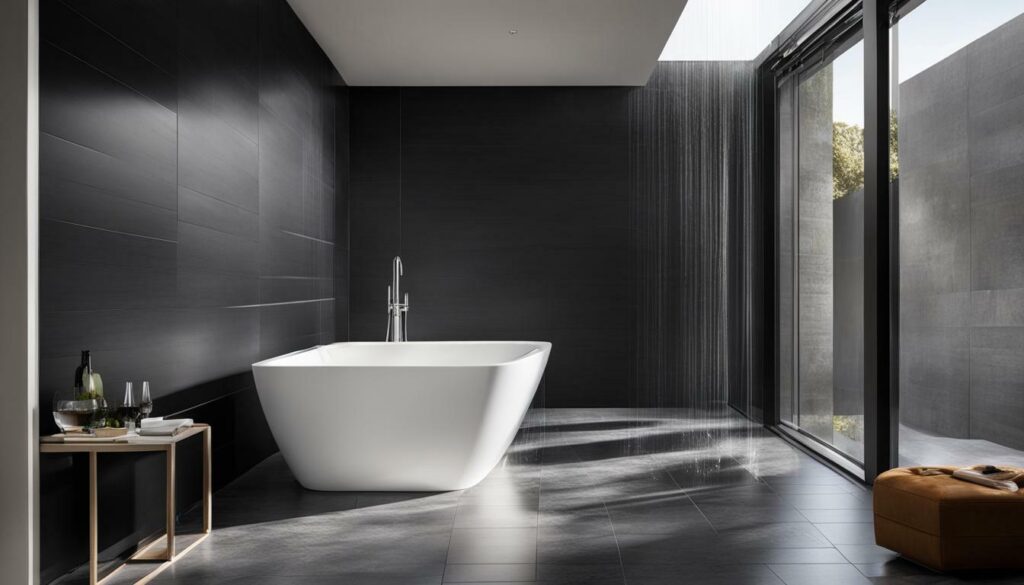 bathtub with detachable walls