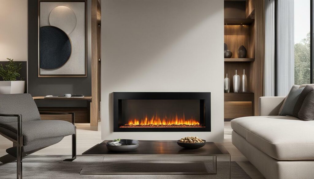 benefits of installing a see-through electric fireplace