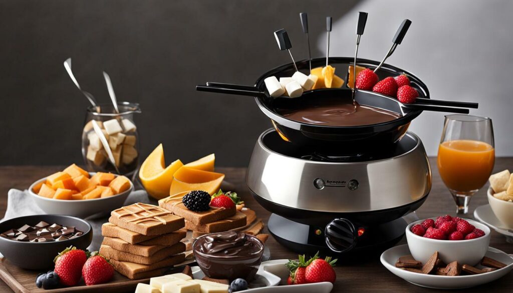chocolate fondue pots