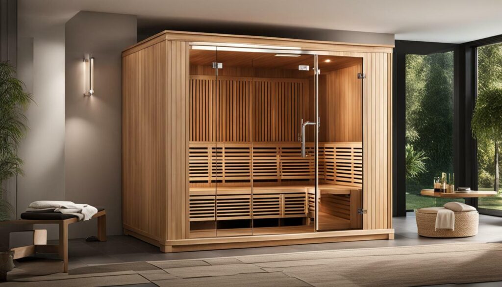 compact sauna for professionals