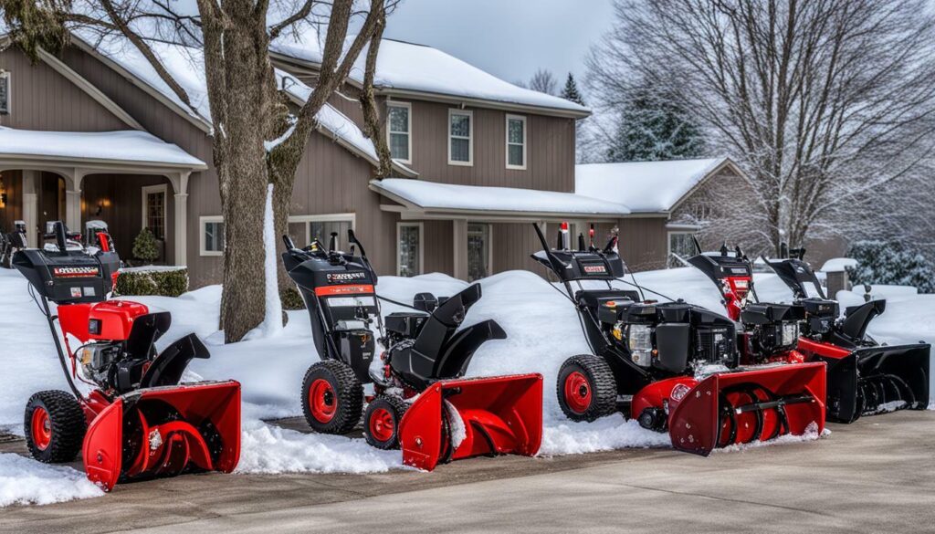 cost of snow blowers