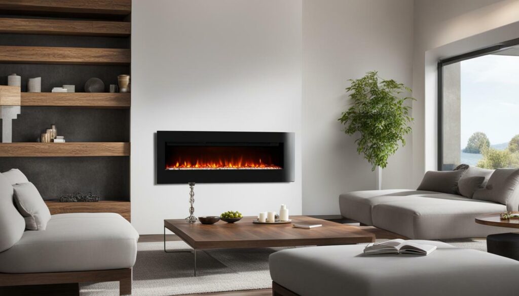 cutting-edge electric fireplace models