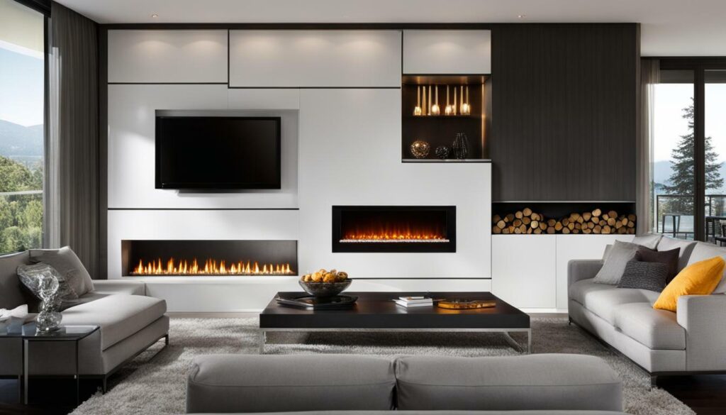 electric fireplace design ideas