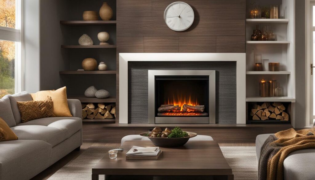 electric fireplace energy savings