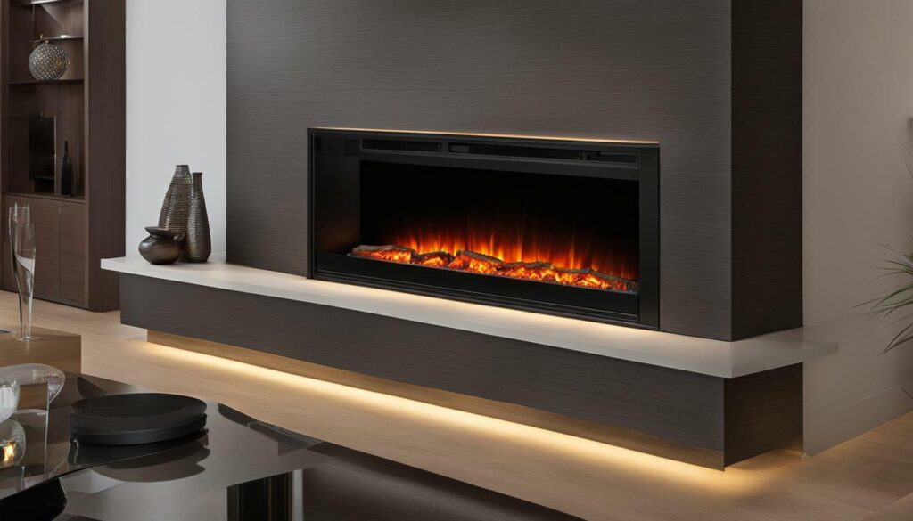energy efficient electric fireplace
