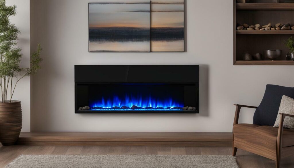 energy-efficient electric fireplace inserts