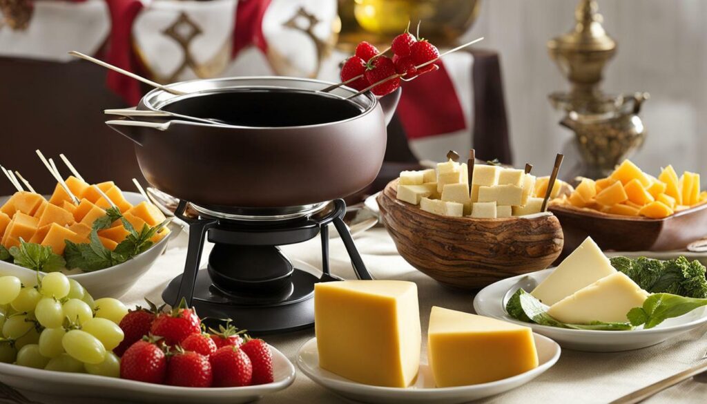 fondue cooking set