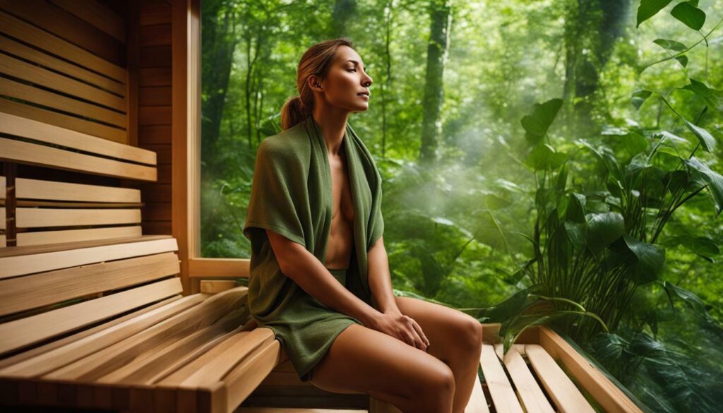 health benefits of portable saunas