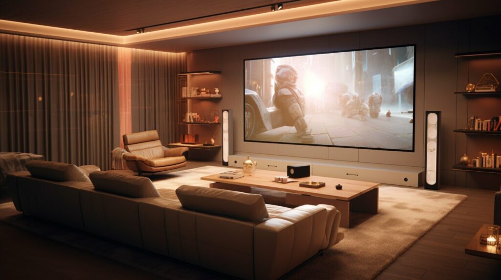 home theater projector lumens