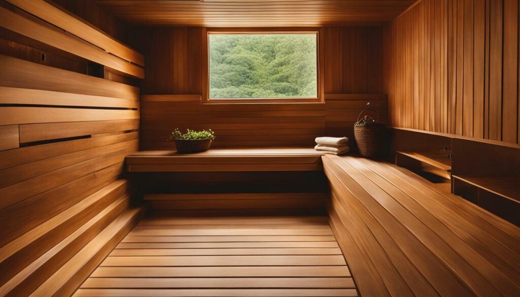 indoor sauna ventilation