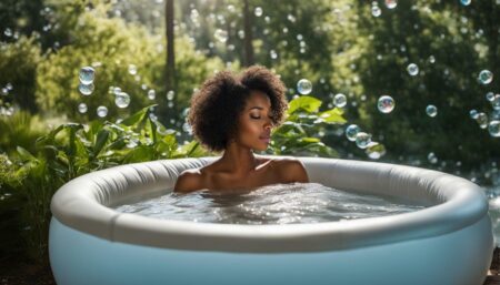inflatable soaking tub
