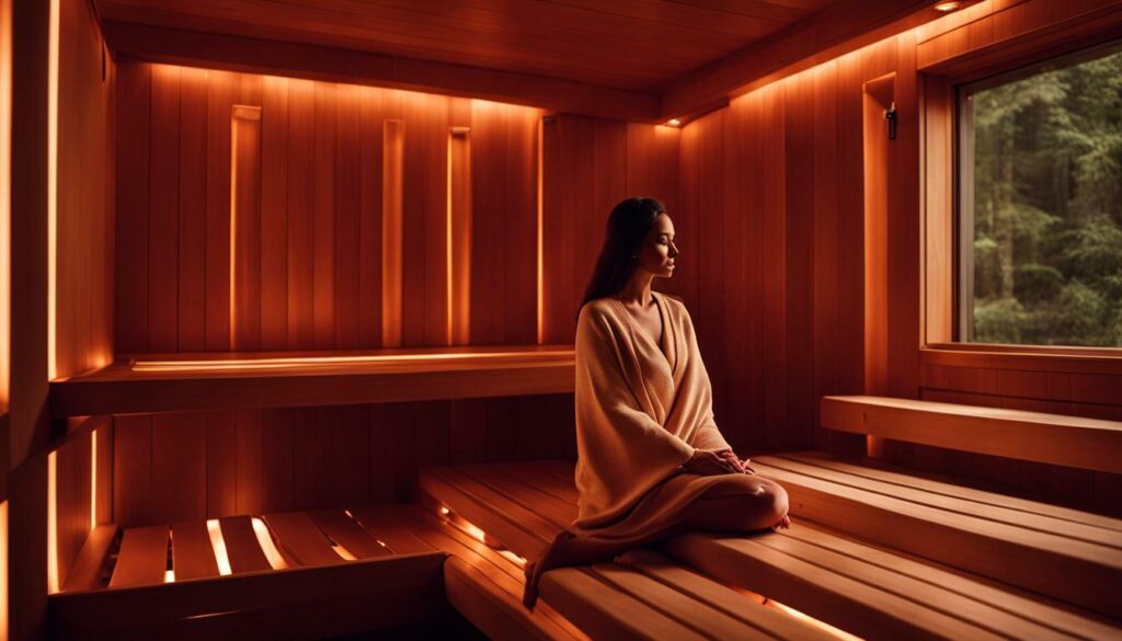 infrared sauna therapy