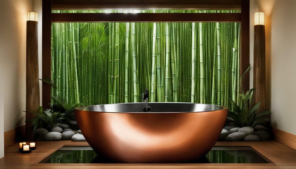 japanese copper soaking tub