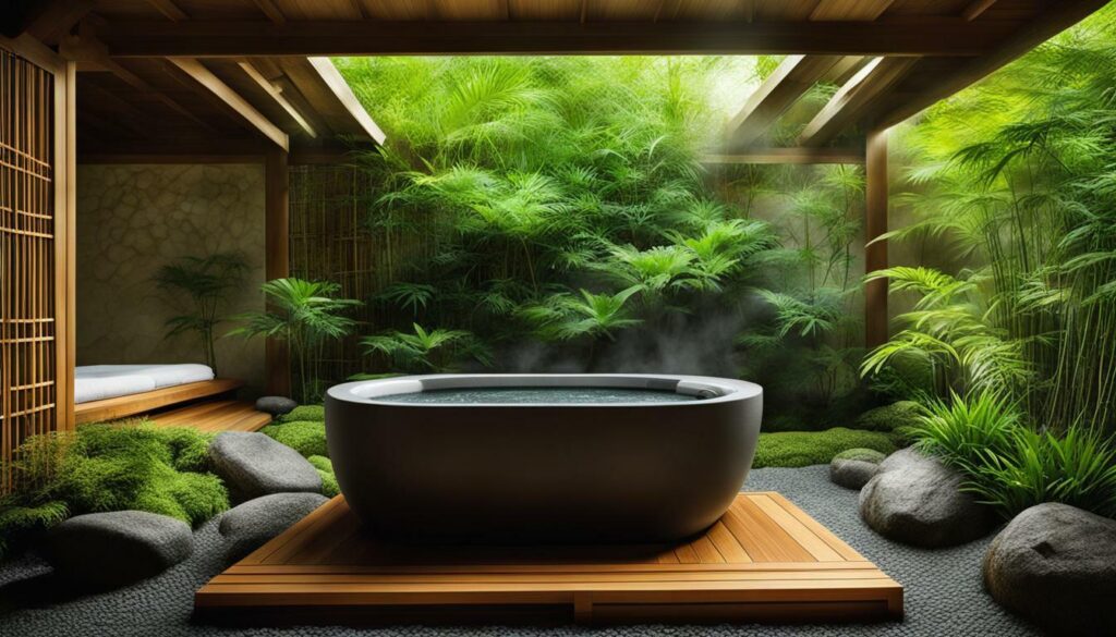 japanese soaking tub outdoor