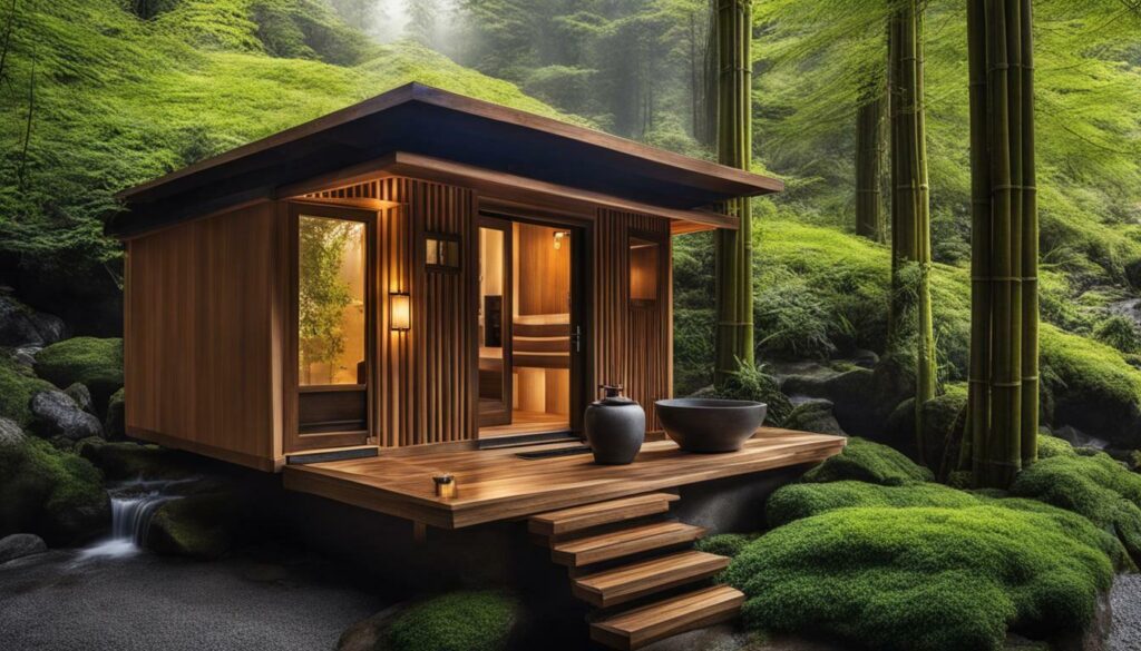 japanese soaking tub tiny house