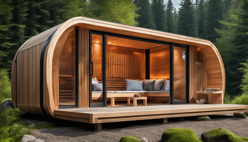 luxury portable saunas