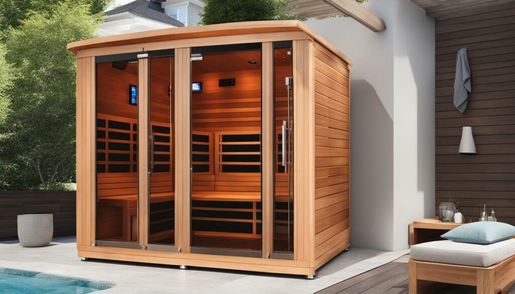 luxury portable saunas