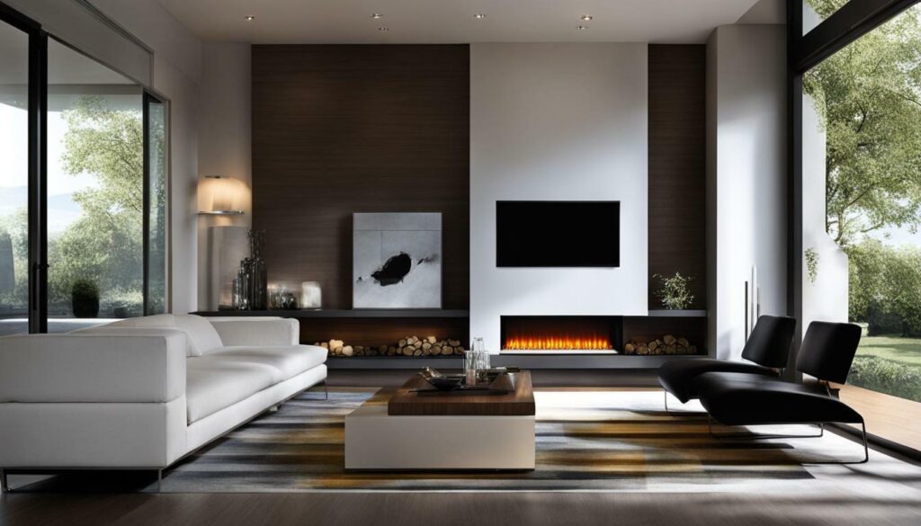 modern electric fireplace trends