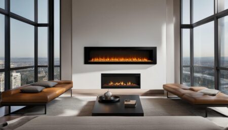 modern electric fireplace trends