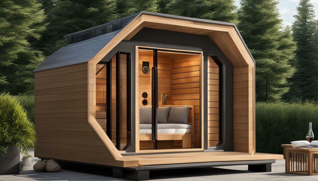 modern sauna design