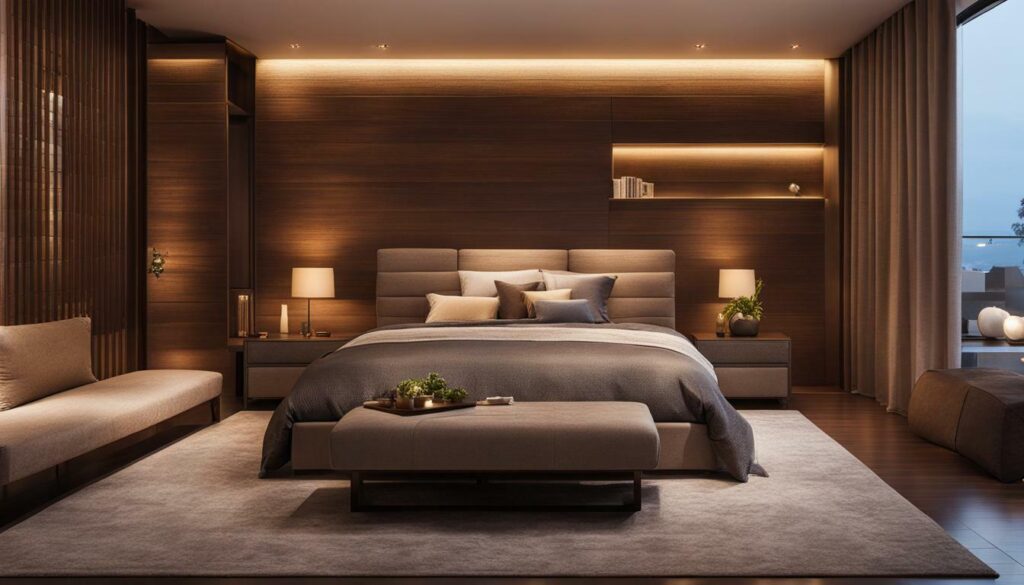 mood lighting for bedrooms