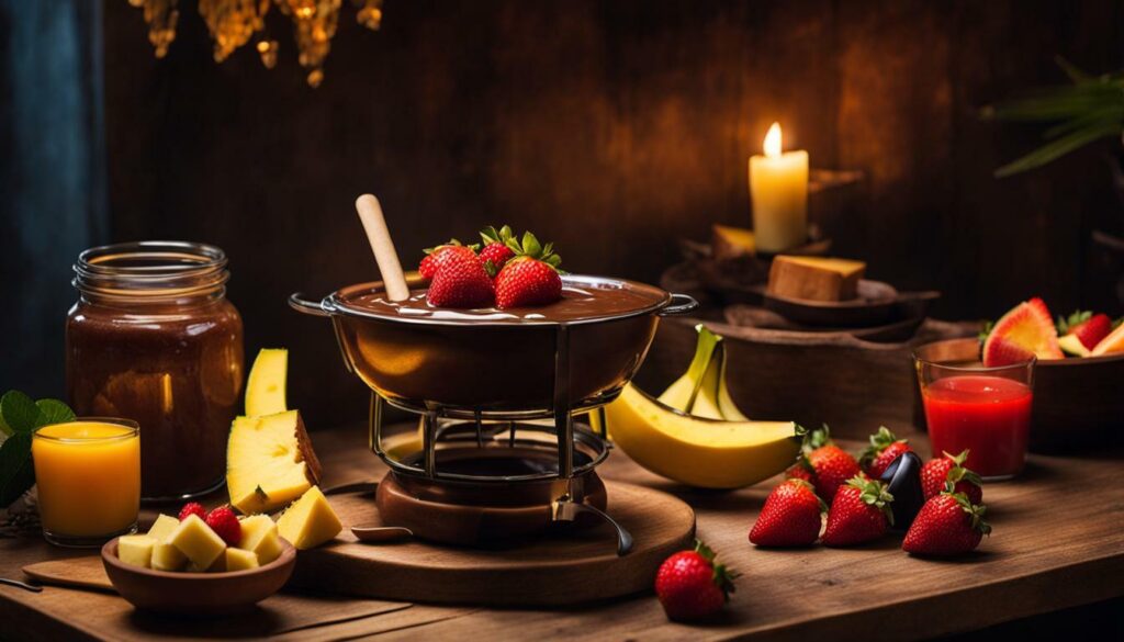 non-electric chocolate fondue pots