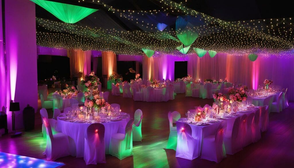 party lighting decor