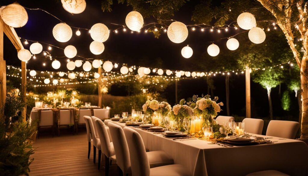 party lighting solutions