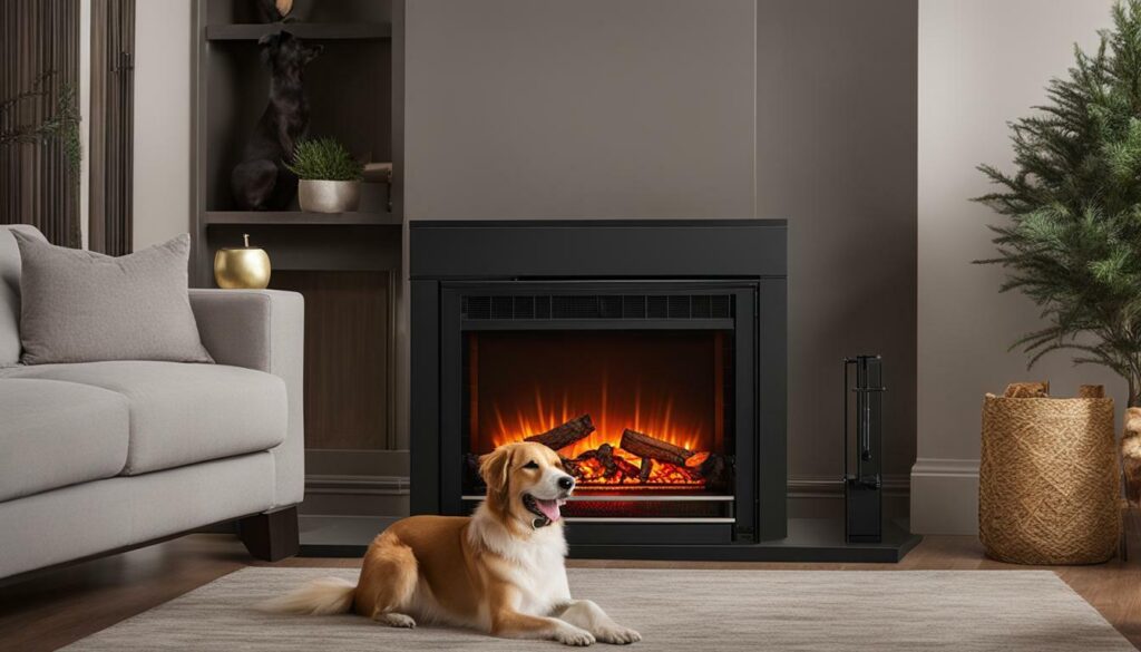 pet-proof electric fireplace