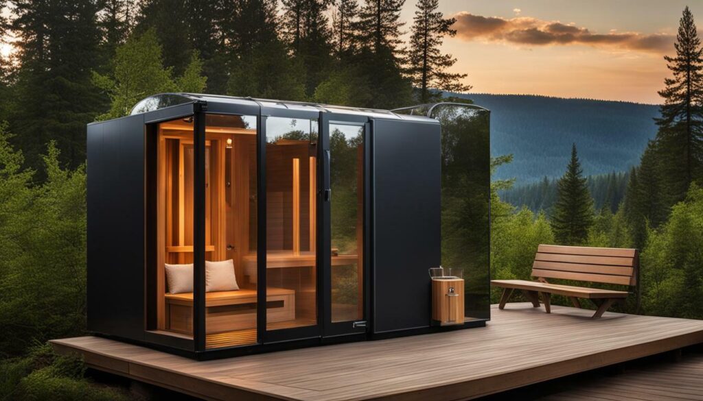 portable home sauna