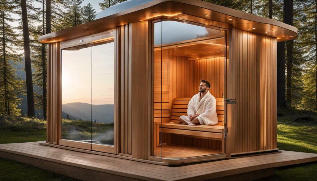 portable sauna features