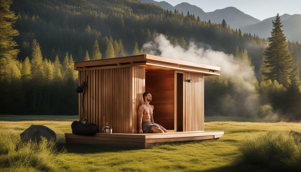 portable sauna for athletes